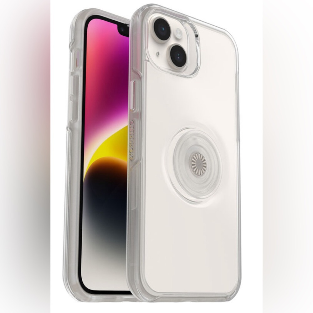 NEW iPhone 14 Plus - Otterbox Otter+Pop Symmetry Series Case (CLEAR)